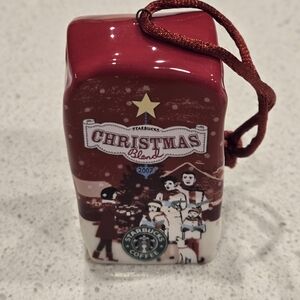 2007 Starbucks Christmas Blend Ornament